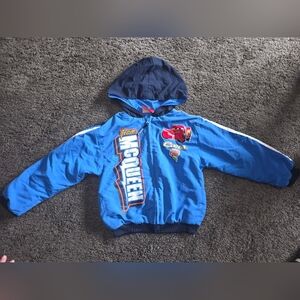 Y2K Team McQueen Blue Hooded Jacket